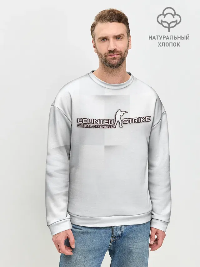 Мужской свитшот базовый