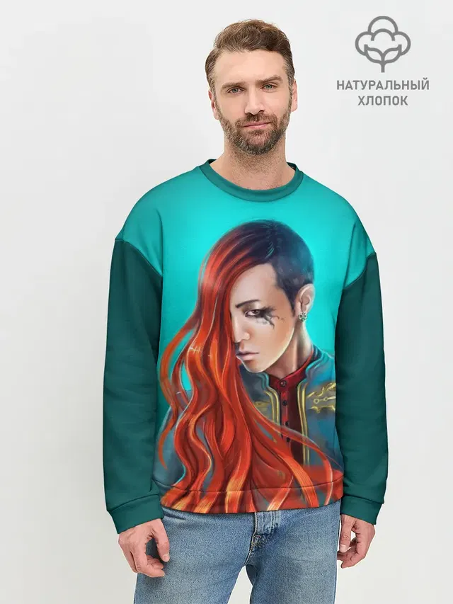 Мужской свитшот базовый