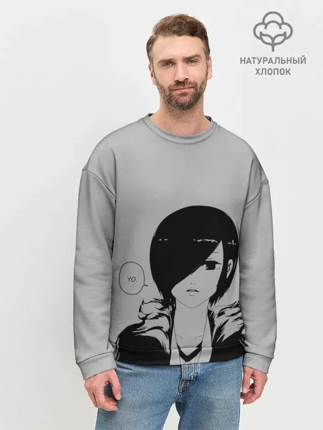 Мужской свитшот базовый