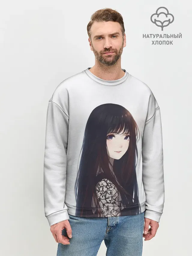 Мужской свитшот базовый