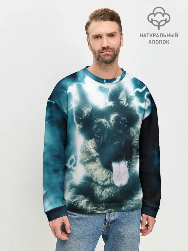 Мужской свитшот базовый