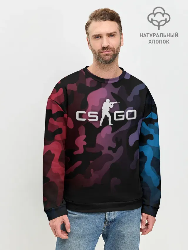 Мужской свитшот базовый