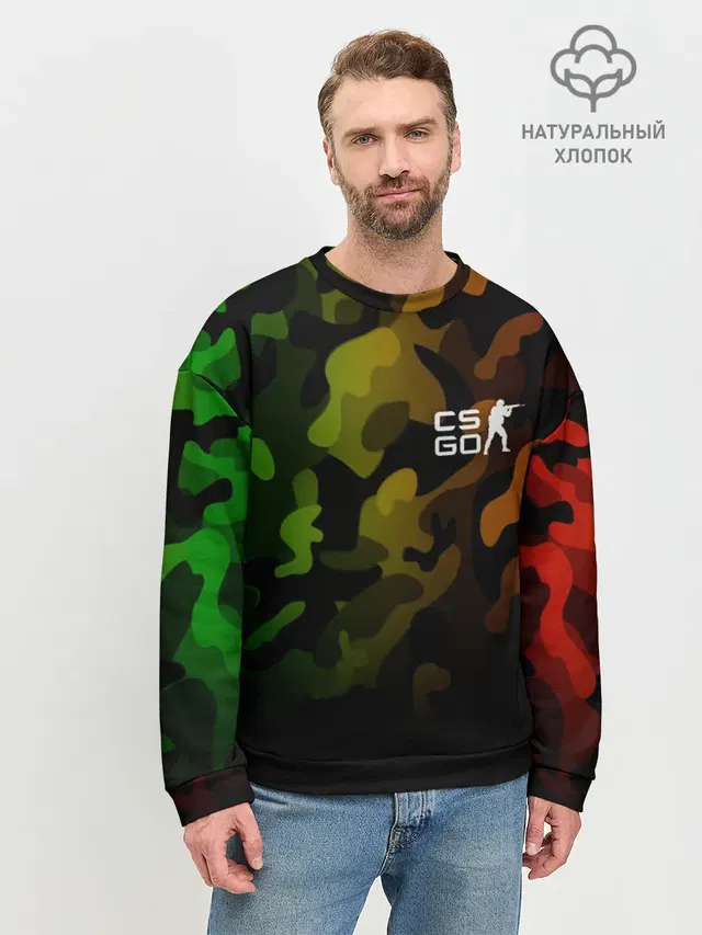Мужской свитшот базовый