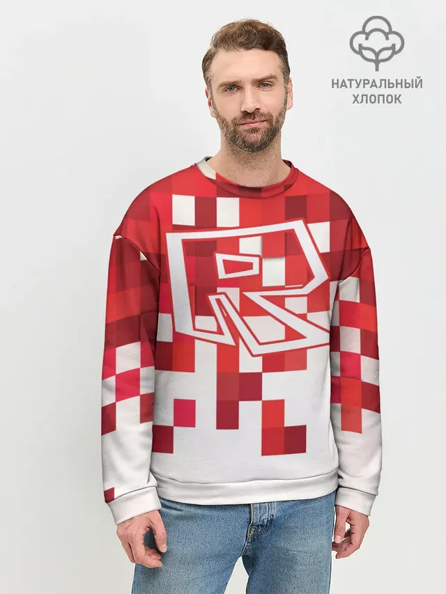 Мужской свитшот базовый