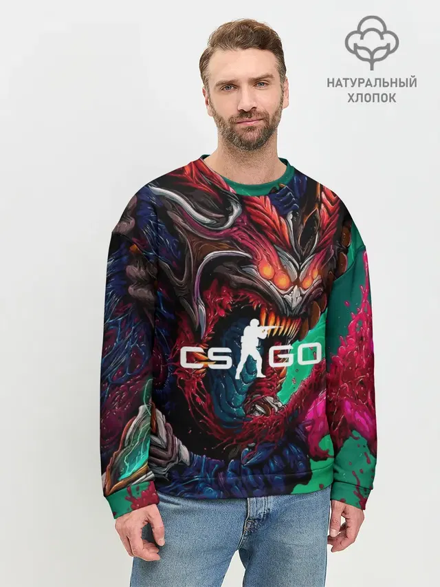 Мужской свитшот базовый