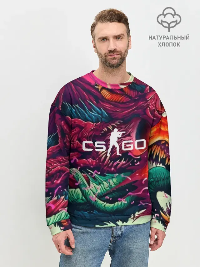Мужской свитшот базовый