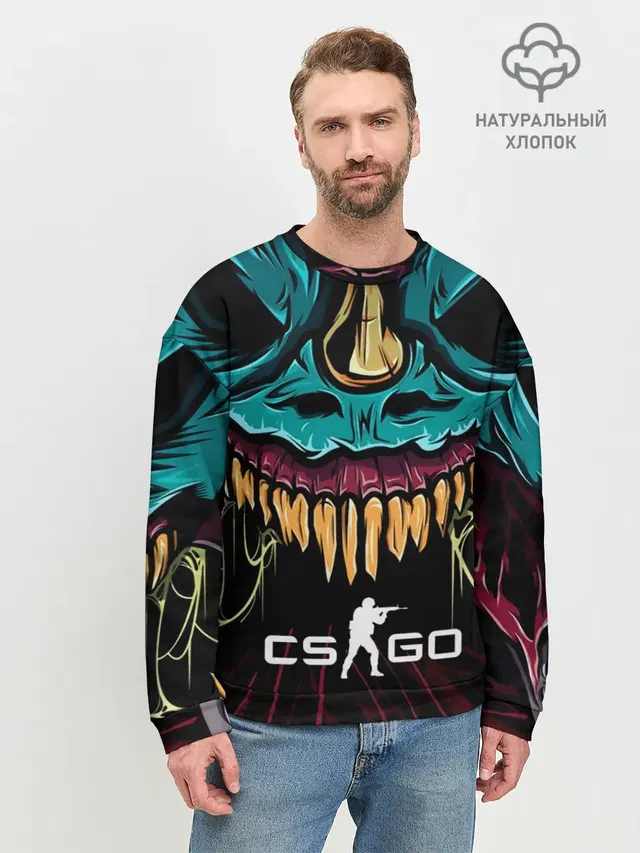 Мужской свитшот базовый