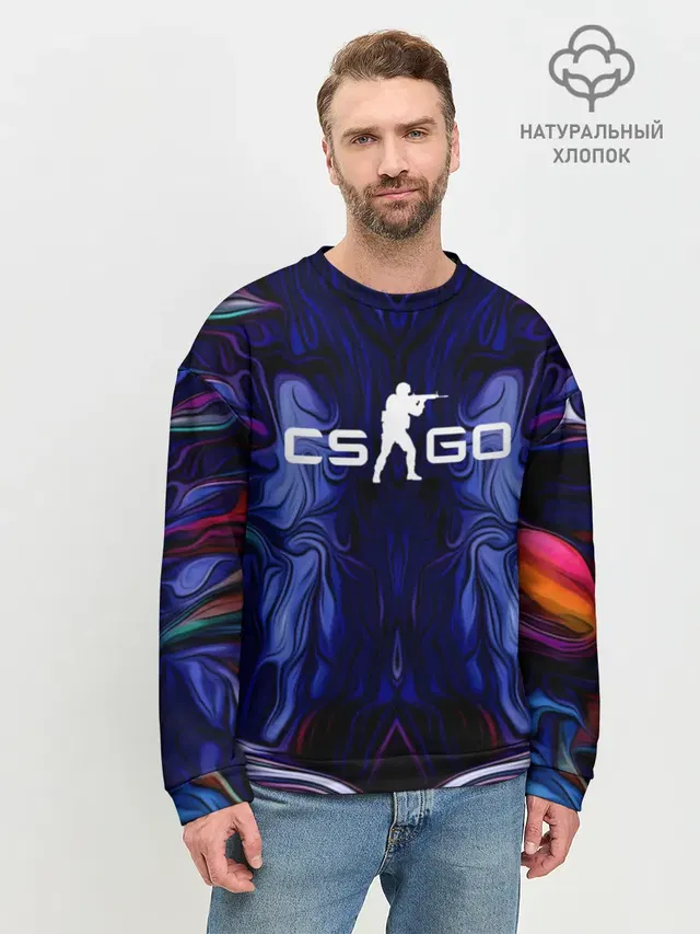 Мужской свитшот базовый