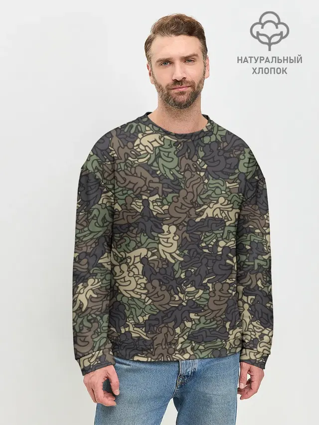 Камуфляж с секс позами
