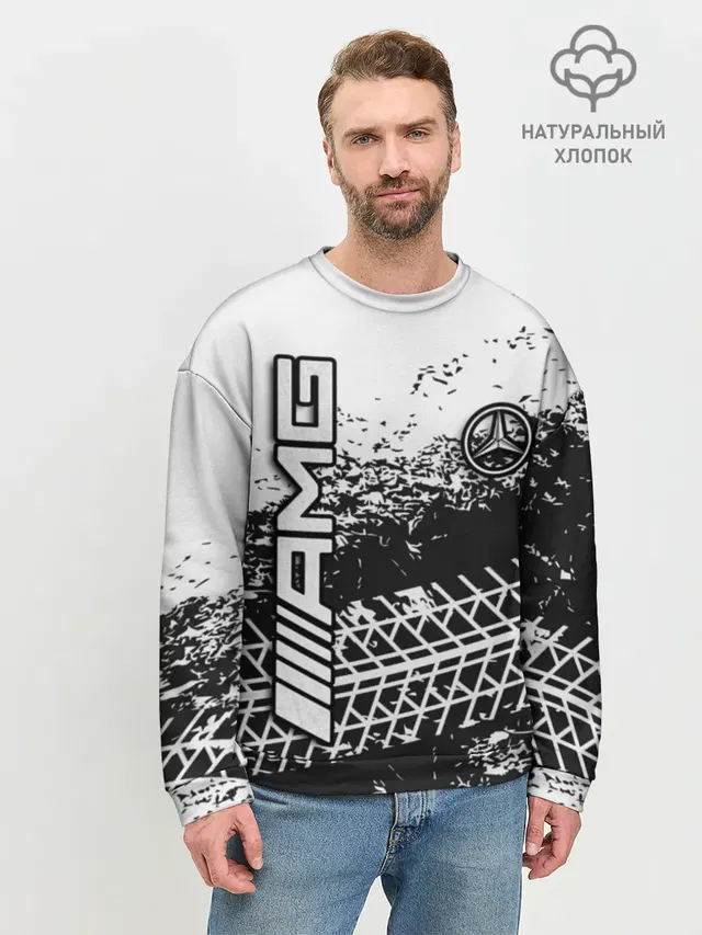 Мужской свитшот базовый