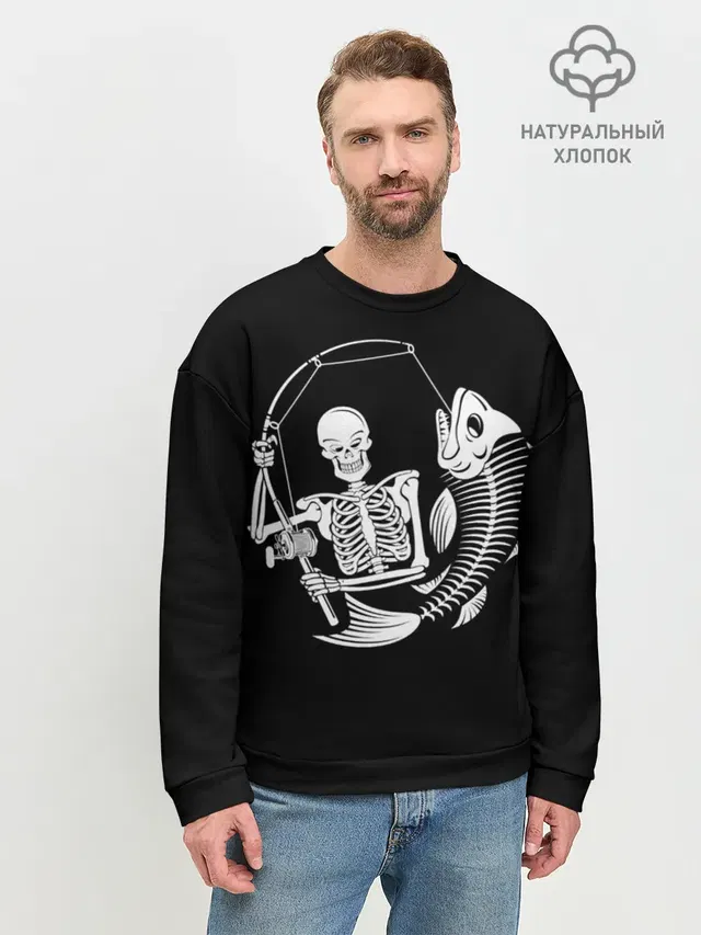Мужской свитшот базовый