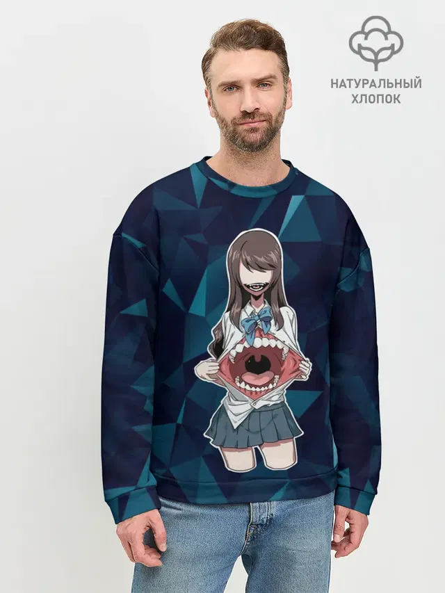 Мужской свитшот базовый