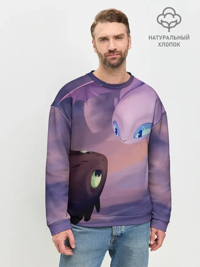 Мужской свитшот базовый