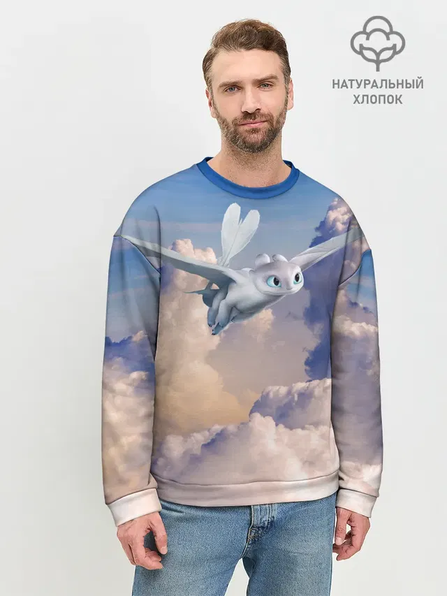 Мужской свитшот базовый