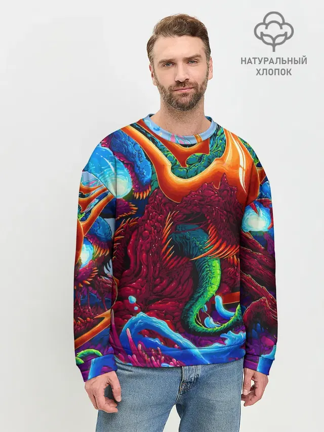 Мужской свитшот базовый