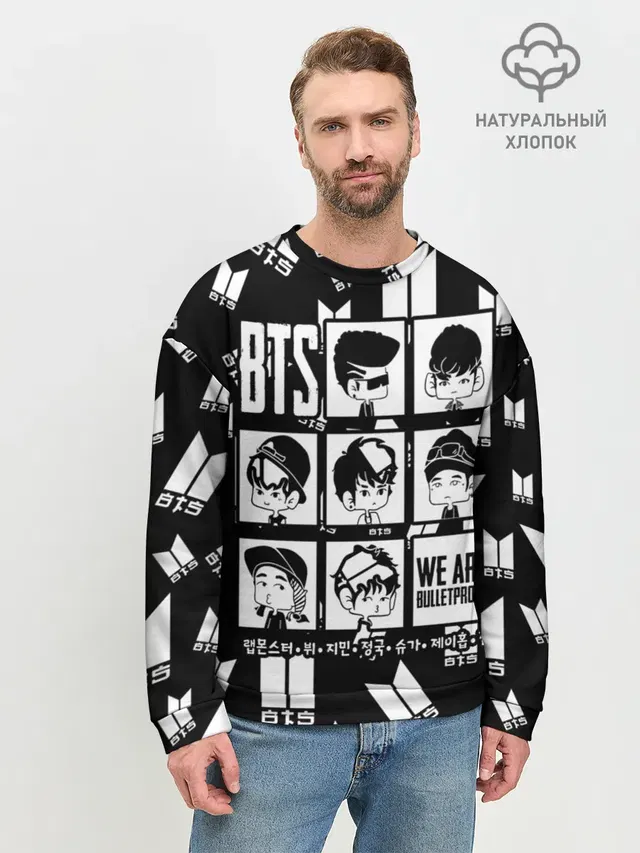 Мужской свитшот базовый