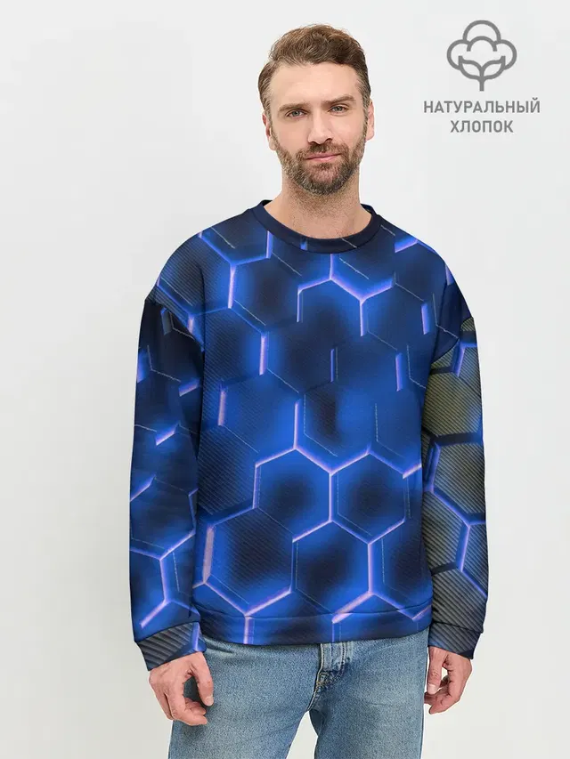 Мужской свитшот базовый