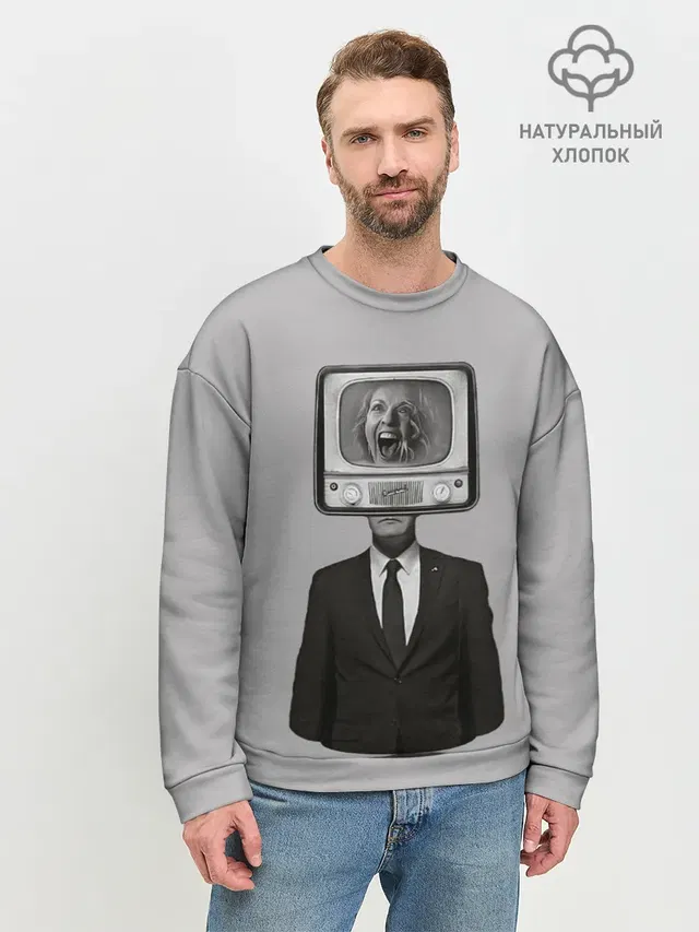 Мужской свитшот базовый