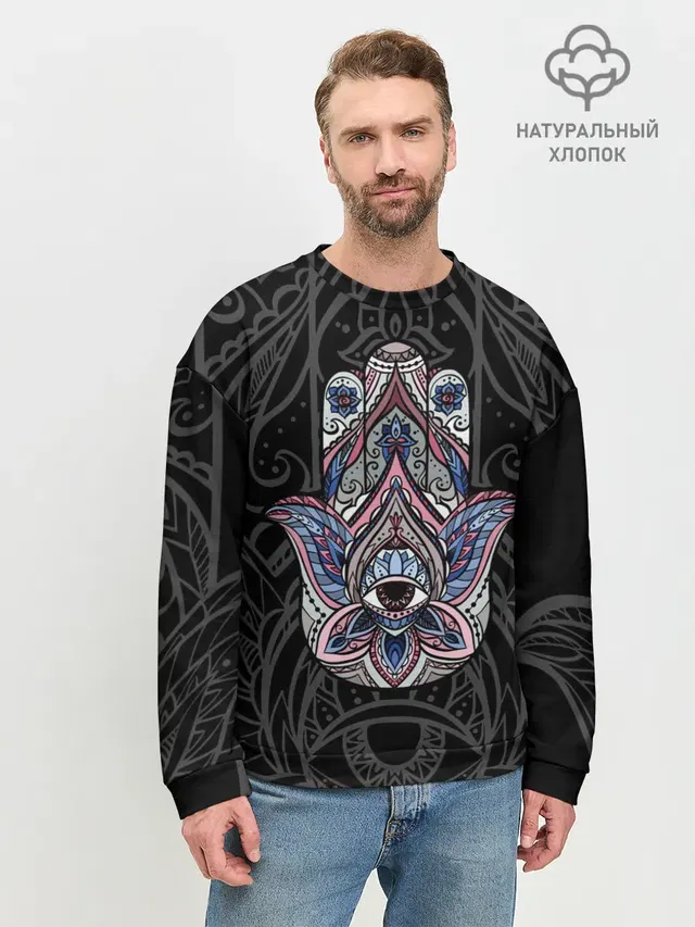Мужской свитшот базовый