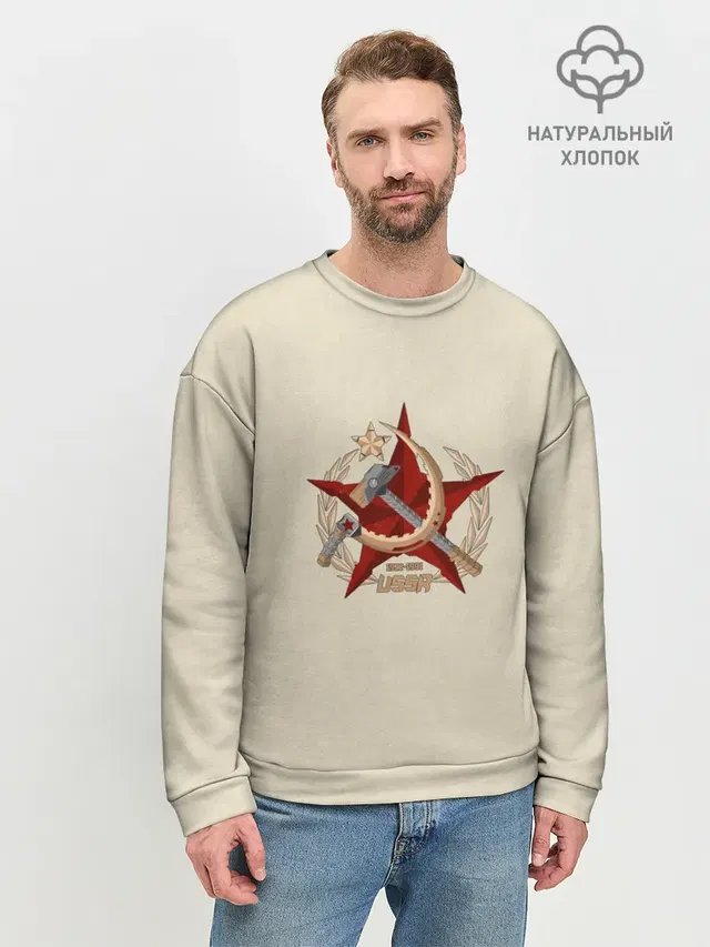 Мужской свитшот базовый
