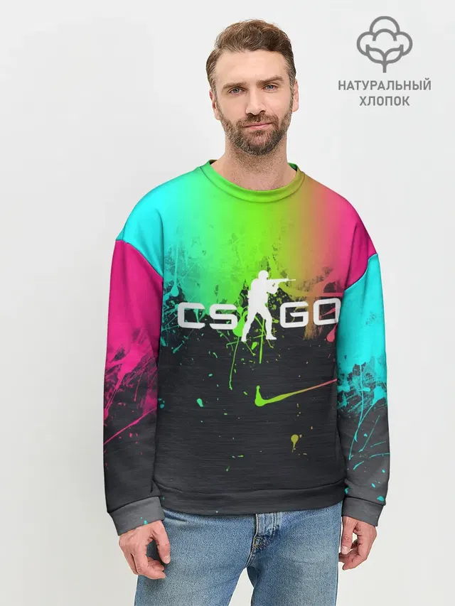 Мужской свитшот базовый