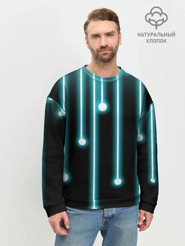 Мужской свитшот базовый