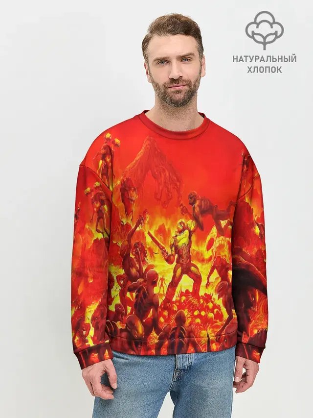 Мужской свитшот базовый