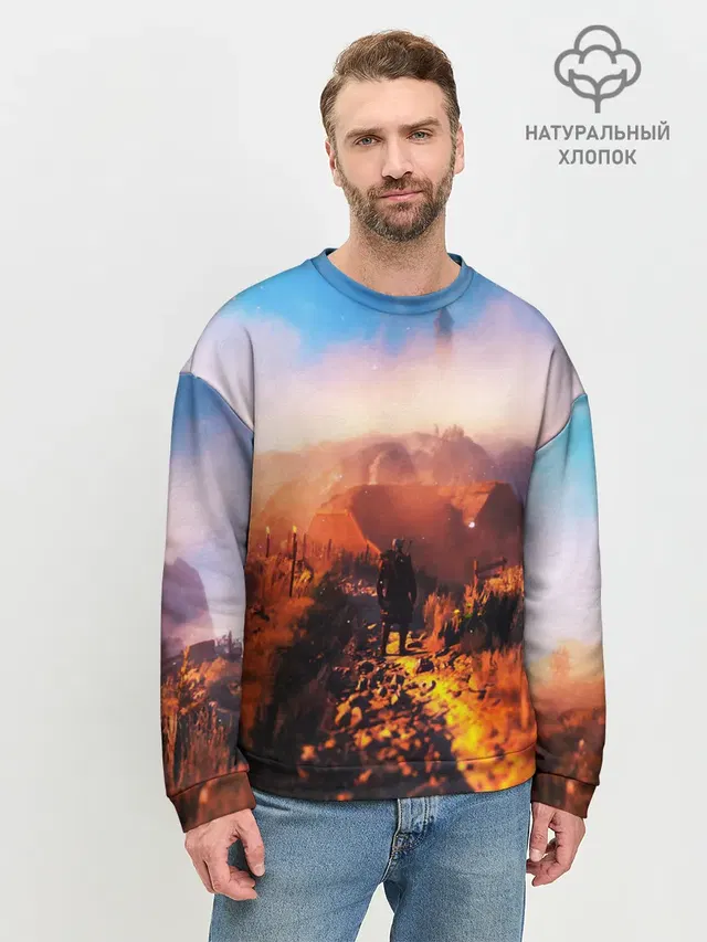 Мужской свитшот базовый