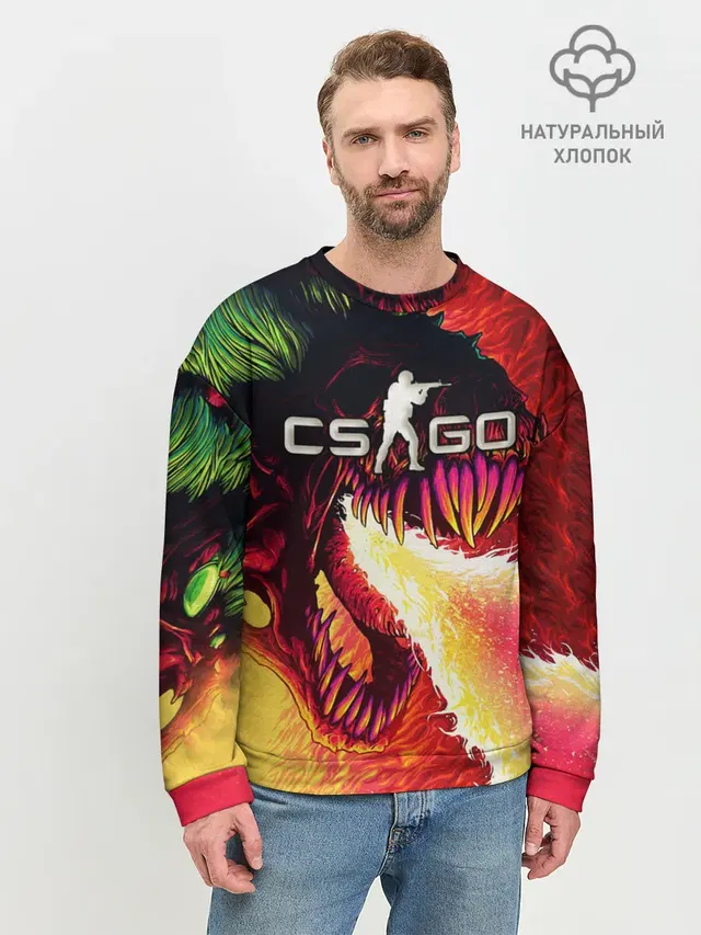 Мужской свитшот базовый
