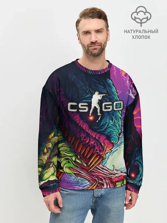Мужской свитшот базовый