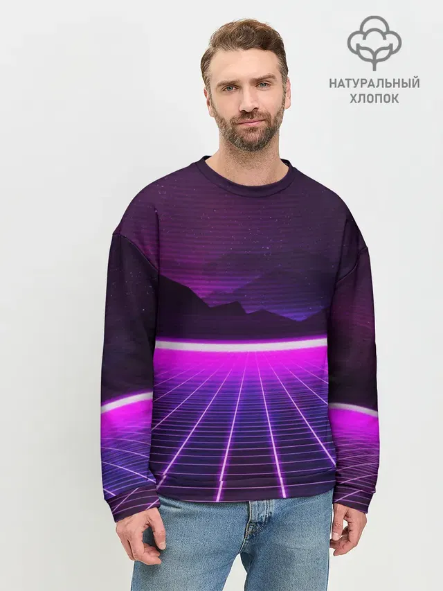 Мужской свитшот базовый
