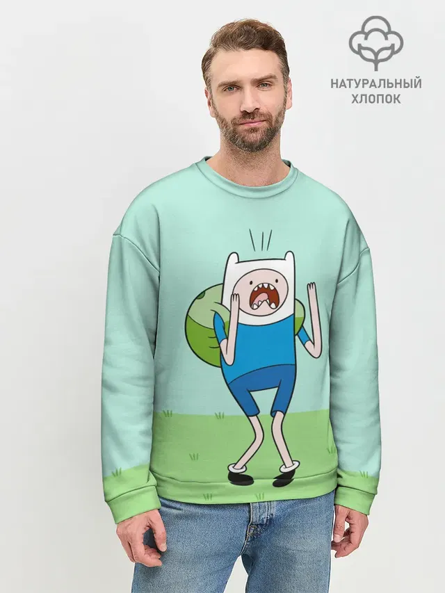Мужской свитшот базовый