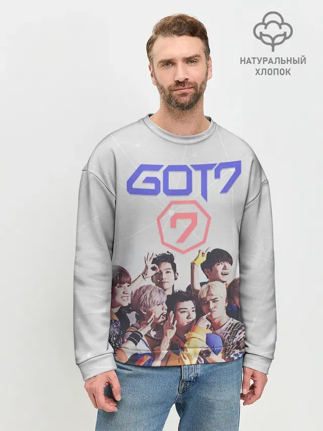 Мужской свитшот базовый