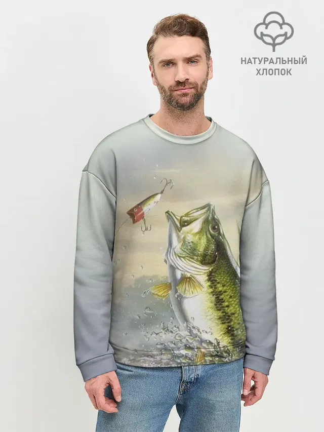 Мужской свитшот базовый