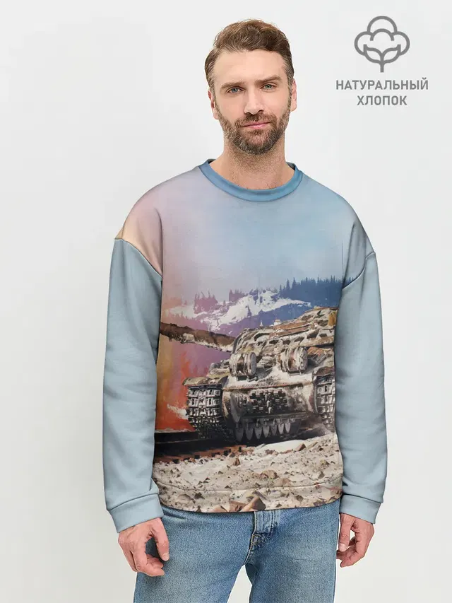 Мужской свитшот базовый