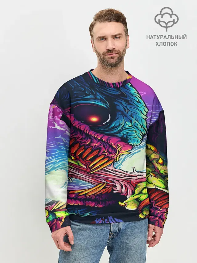 Мужской свитшот базовый
