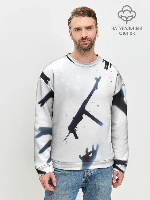 Мужской свитшот базовый