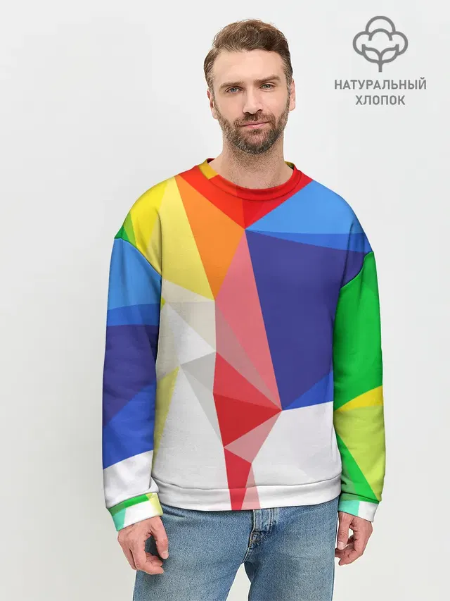 Мужской свитшот базовый