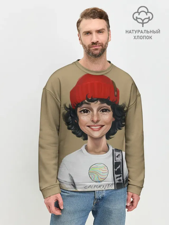 Мужской свитшот базовый