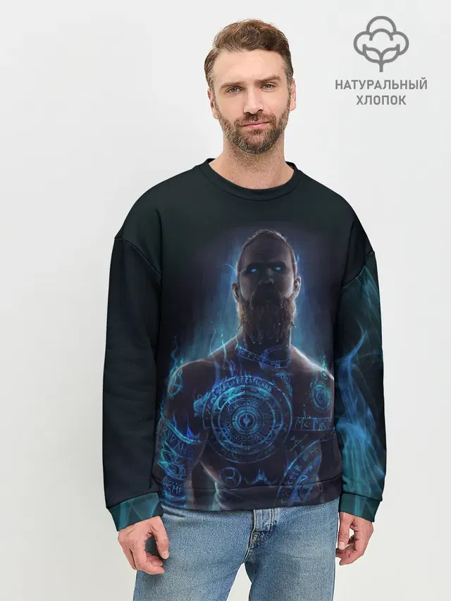 Мужской свитшот базовый