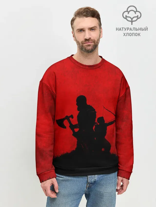 Мужской свитшот базовый