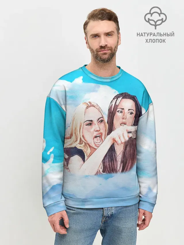 Мужской свитшот базовый