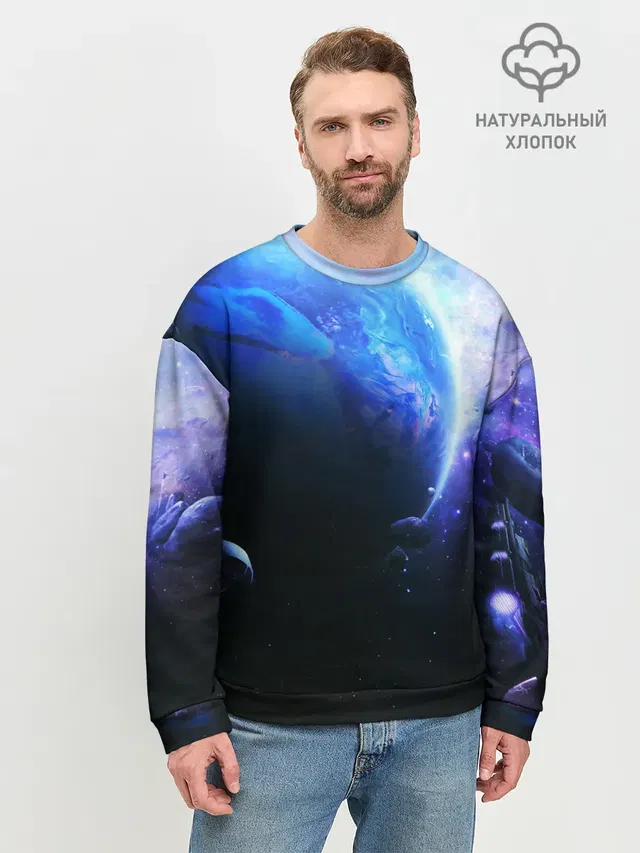 Мужской свитшот базовый