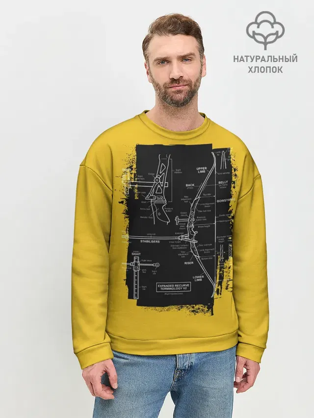 Мужской свитшот базовый