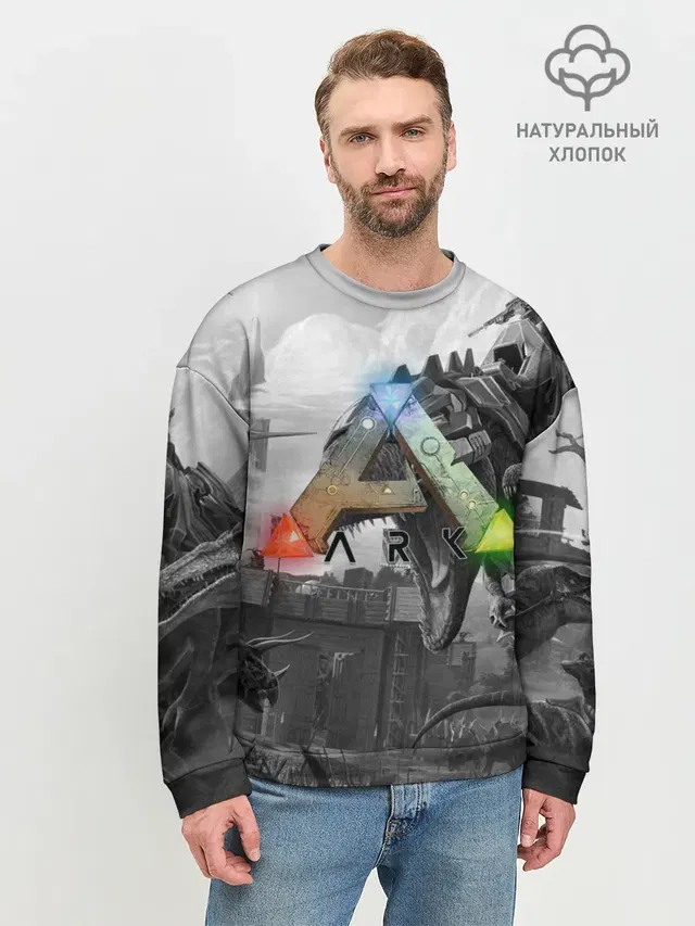 Мужской свитшот базовый