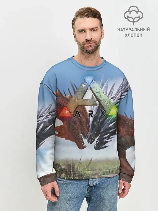 Мужской свитшот базовый