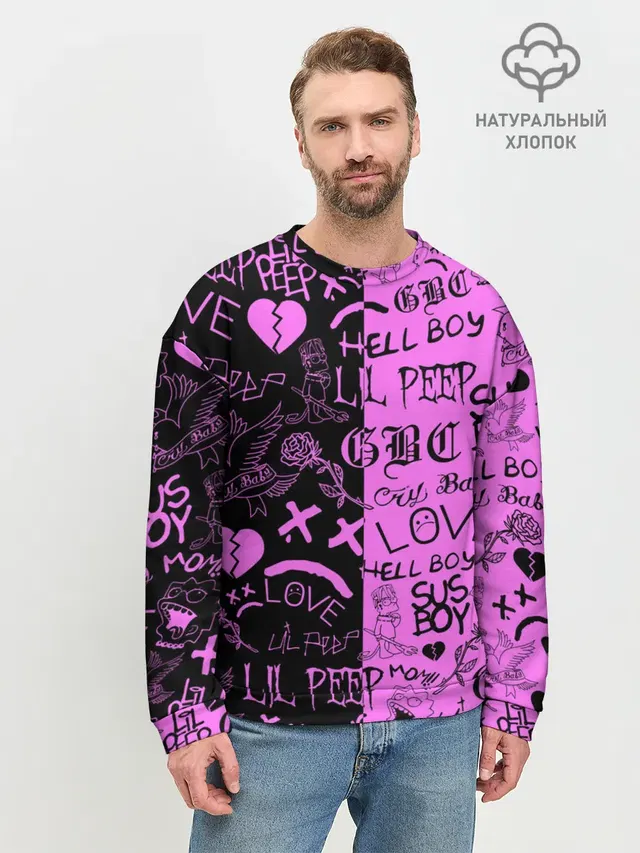 LIL PEEP LOGOBOMBING BLACK PINK