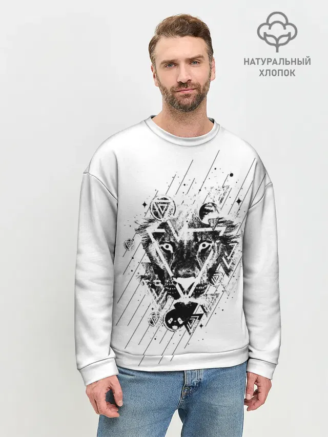 Мужской свитшот базовый