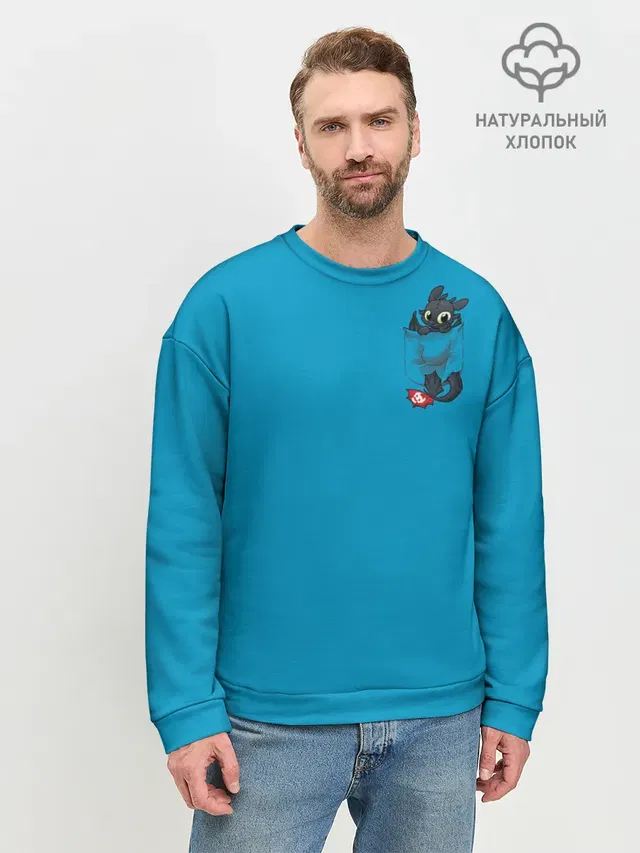 Мужской свитшот базовый