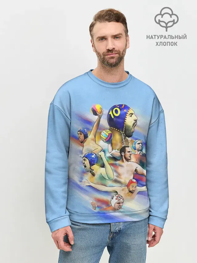 Мужской свитшот базовый